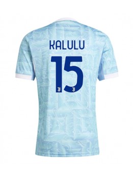 Muži Futbalové oblečenie Juventus Pierre Kalulu #15 2025-26 Krátky Rukáv - Preč